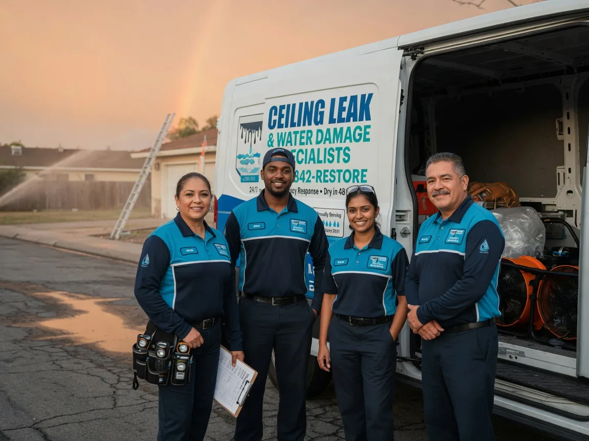 Ceiling Leak Cleanup company in Feesburg, OH